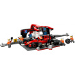 LEGO 60443 City F1 Boxenstopp mit Boxencrew und Ferrari Flitzer