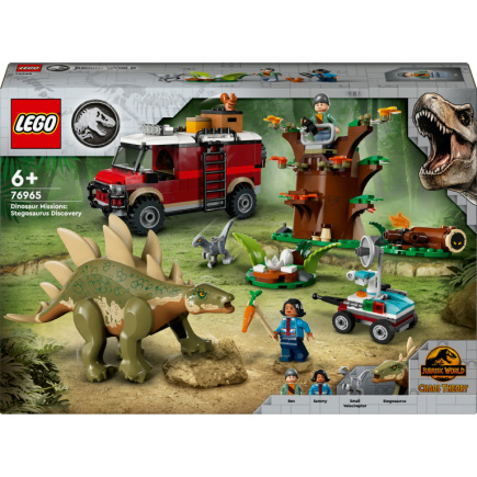 LEGO 76965 Jurassic World Dinosaurier Missionen: Entdeckung des Stegosaurus