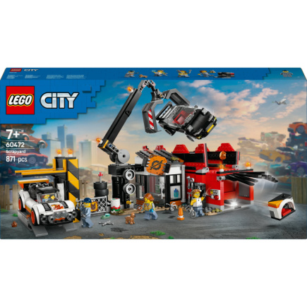 LEGO 60472 City Schrottplatz mit Autos