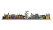 LEGO HARRY POTTER 76444 Diagon Alley Wizarding Shops