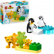LEGO 10442 DUPLO Town Wildtier-Familien: Pinguine und Lwen