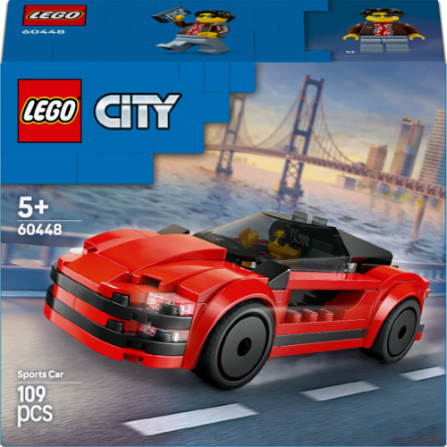 LEGO 60448 City Roter Sportwagen