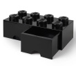 Room Copenhagen LEGO Brick Drawer 8 schwarz (schwarz)