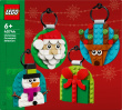 LEGO Bricks Iconic 40744 Christmas Ornament Selection