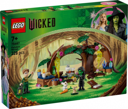 LEGO Klocki Wicked 75687 KryjĂłwka Elphaby