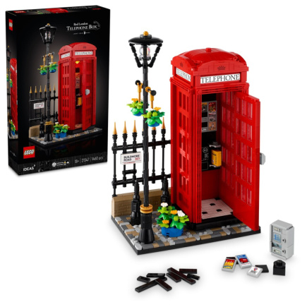 Klocki Ideas 21347 Red London Phone Booth
