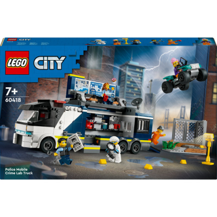 LEGO City Polizeitruck mit Labor 60418