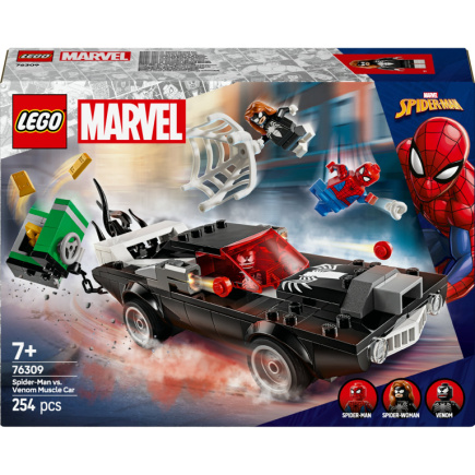 LEGO 76309 Marvel Super Heroes Spider-Man vs. Venom Muscle-Car