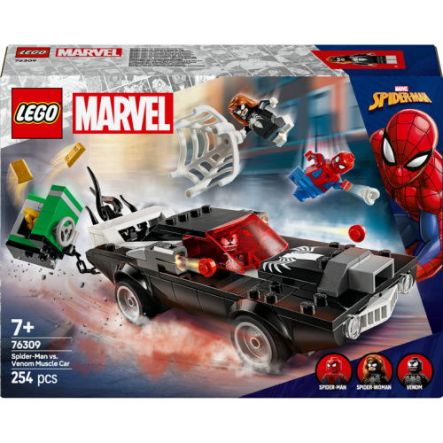 LEGO 76309 Marvel Super Heroes Spider-Man vs. Venom Muscle-Car