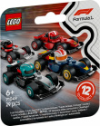 LEGO Bricks Minifigures 71049 F1 Collectible Race Car (display 36 pcs)
