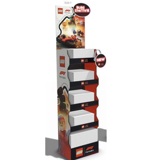 LEGO Bricks DISPLAY F1 MIX Slim