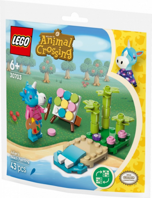 LEGO Bricks Animal Crossing 30703 Julians Beach Painting