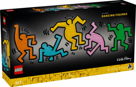 LEGO Bricks ART 31216 Keith Haring - Dancing Figures
