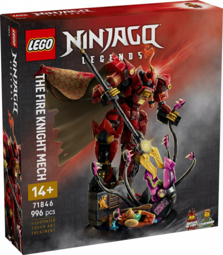 LEGO Klocki Ninjago 71846 Mech ognistego rycerza