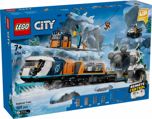 LEGO Klocki City 60470 Ekspres polarny arktycznych odkrywców