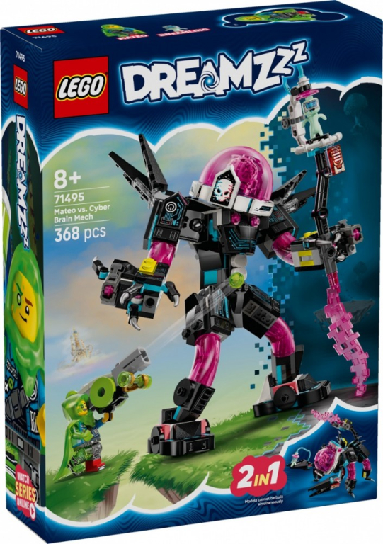 Tootefoto - LEGO DREAMZzz building blocks 71495 Mateo vs. the Cyber Brain Mech