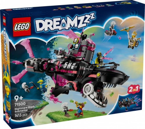LEGO Klocki DREAMZzz 71500 Koszmarny Rekinokręt podwodny
