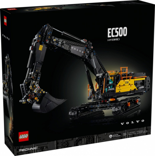 LEGO Bricks Technic 42215 Volvo EC500 Hybrid Excavator