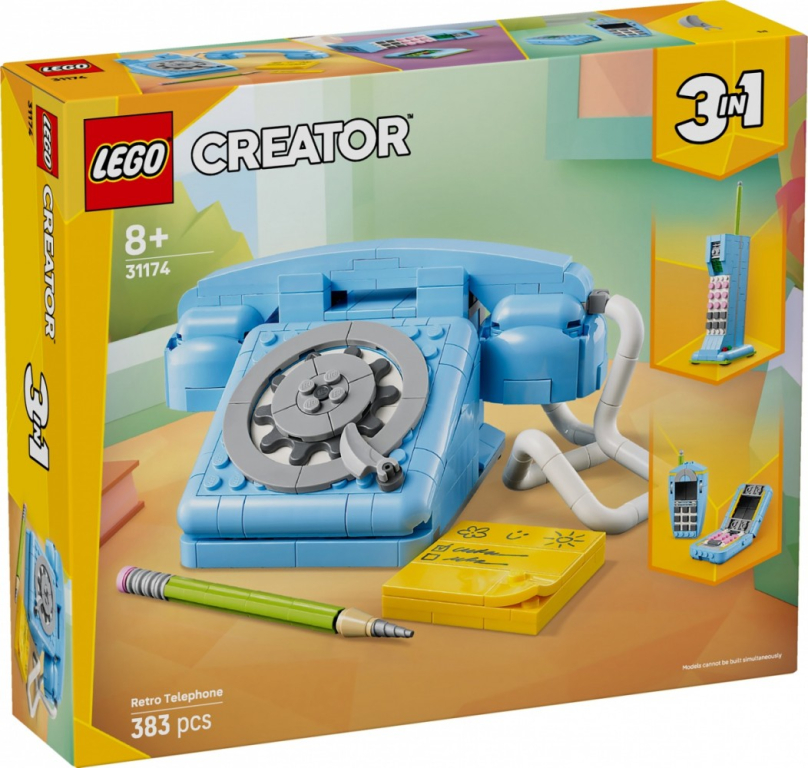 Tootefoto - LEGO Bricks Creator 31174 Retro Telephone