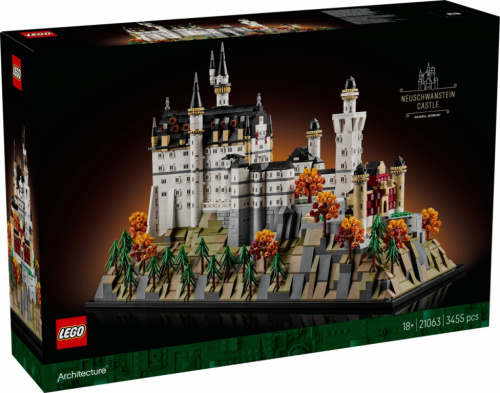 LEGO Bricks Architecture 21063 Neuschwanstein Castle