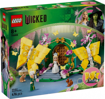 LEGO Klocki Wicked 75688 Dzień ślubu Glindy