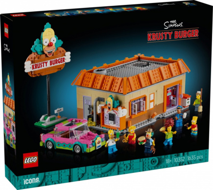 LEGO Bricks Icons 10352 The Simpsons: Krusty Burger