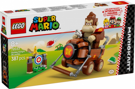 LEGO Klocki Super Mario 72033 Mario Kart - Donkey Kong i DK Jumbo
