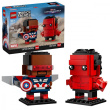 LEGO Bricks BrickHeadz 40668 Captain America & Red Hulk