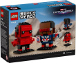 LEGO Bricks BrickHeadz 40668 Captain America & Red Hulk