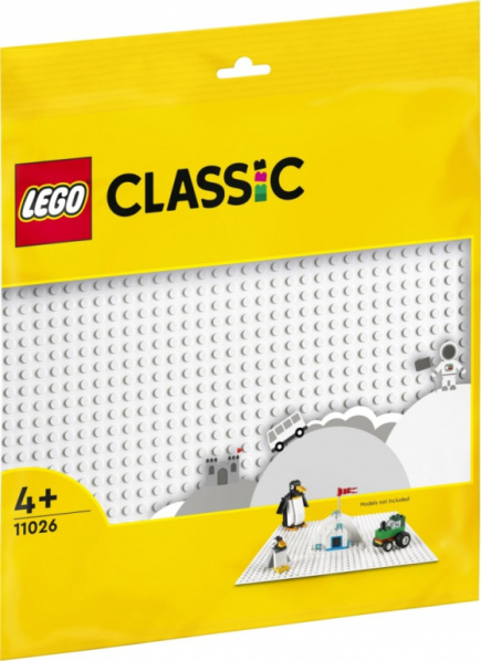 LEGO Lego Classic 11026 Valge Baseplate