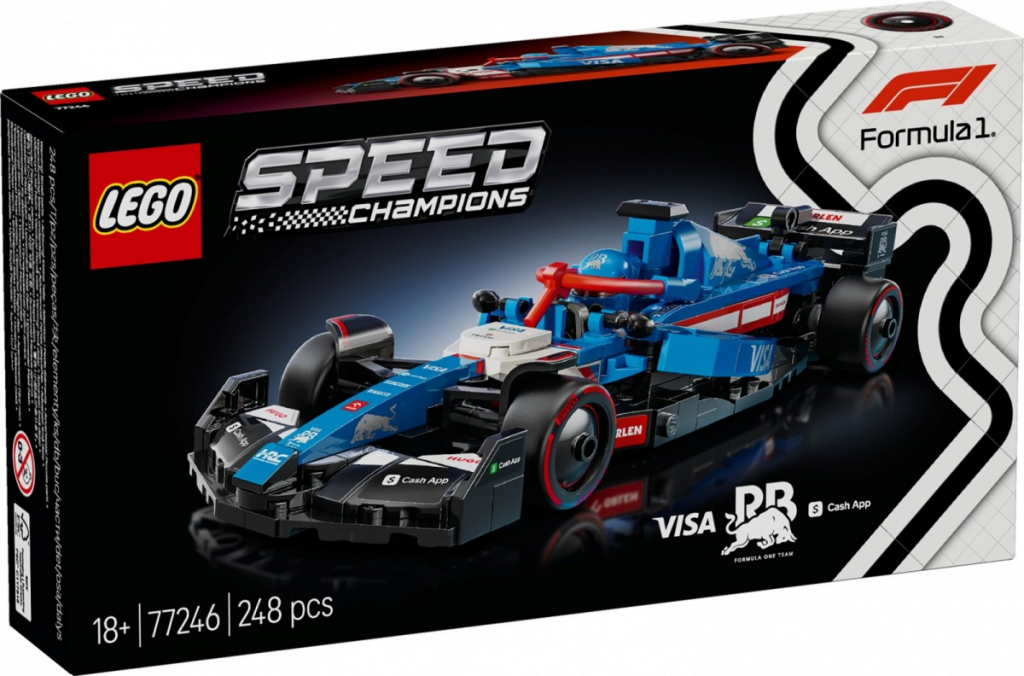 Tootefoto - LEGO LEGO Speed Champions 77246 Bolid F1 Visa Cash App RB VCARB 01