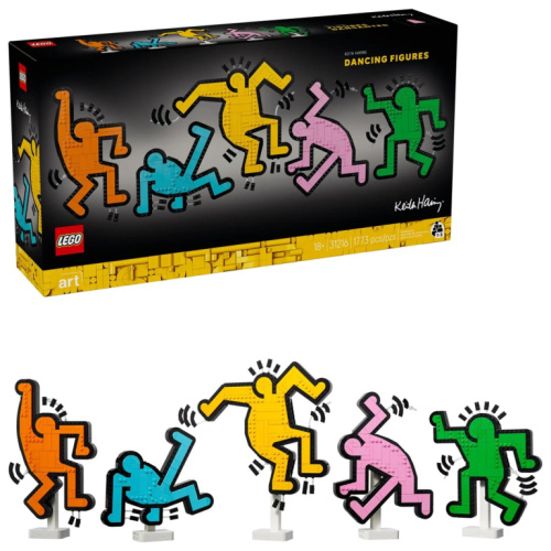 LEGO ART 31216 Keith Haring - Dancing Figures