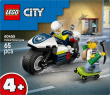 LEGO Klocki City 60455 Pościg na motocyklu policyjnym