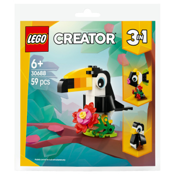 LEGO 30688 Creator 3-in-1 Tropischer Tukan