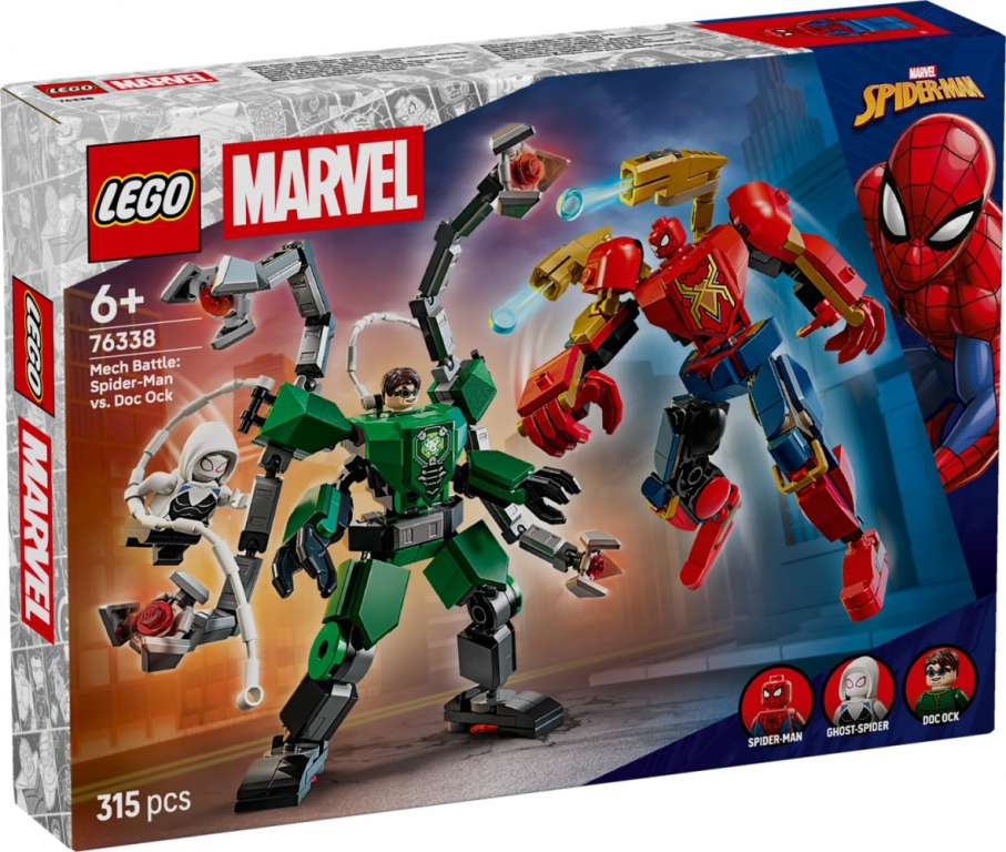 Tootefoto - LEGO Blocks Super Heroes 76338 Mech Battle: Spider-Man vs. Doc Ock
