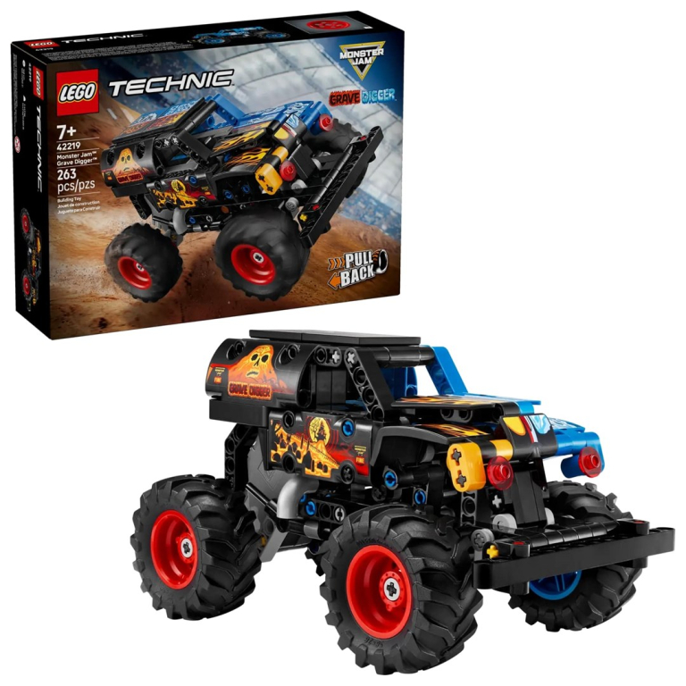 Tootefoto - LEGO TECHNIC 42219 Monster Jam Grave Digger Fire and Ice