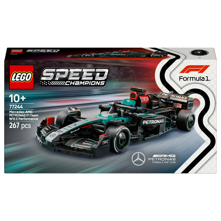 Tootefoto - LEGO Speed Champions Mercedes-AMG F1 W15 Rennauto 77244