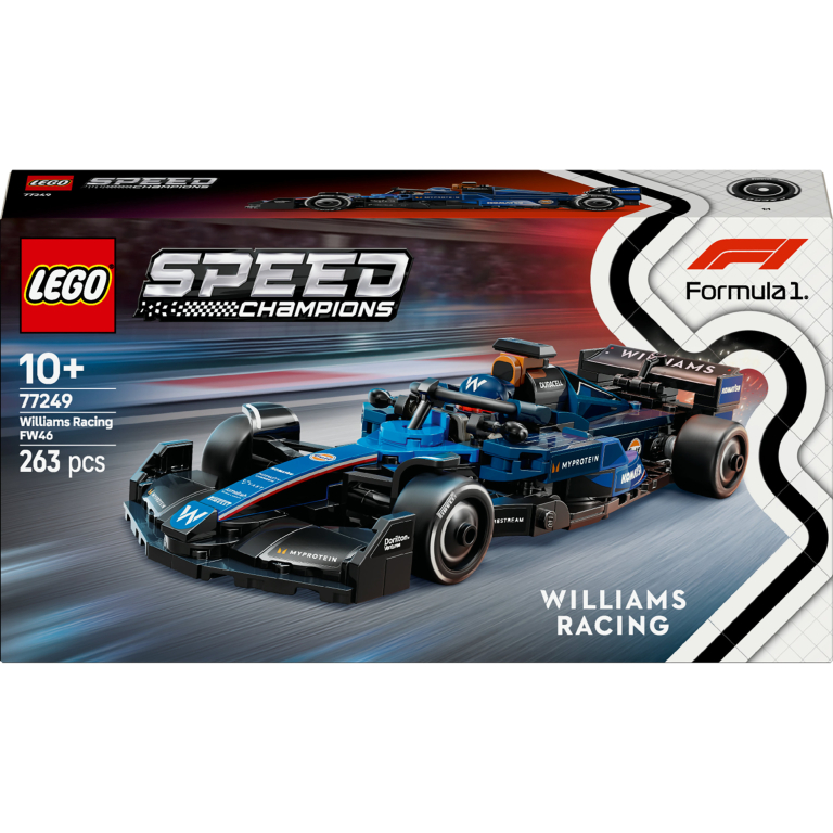 Tootefoto - LEGO Speed Champions Williams Racing FW46 F1 Rennauto 77249