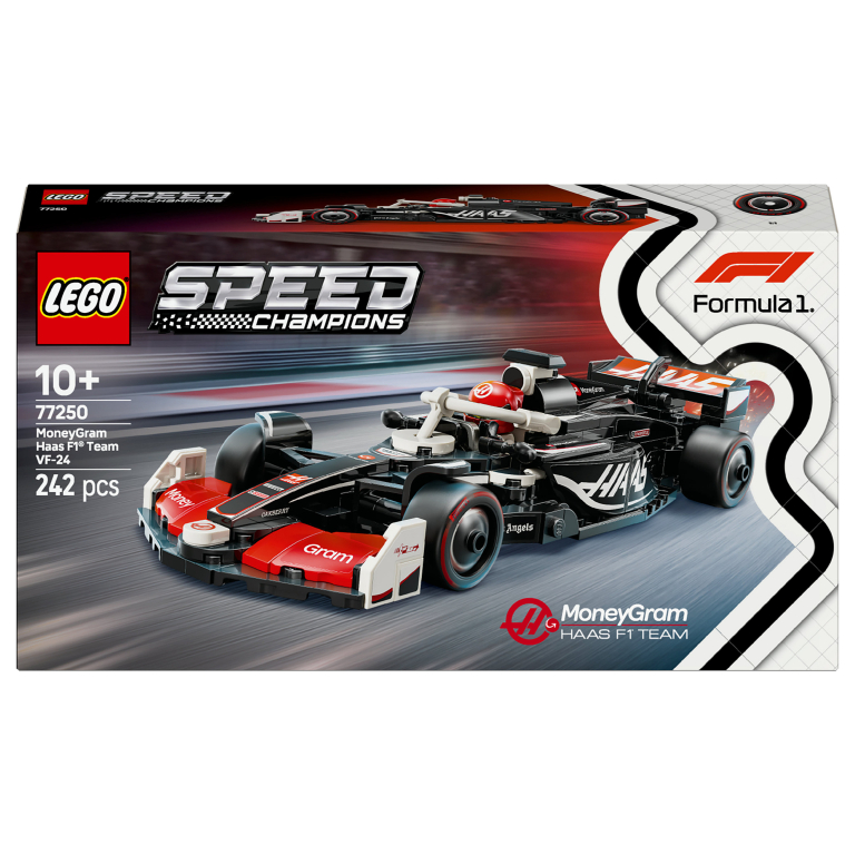 Tootefoto - LEGO Speed Champions MoneyGram Haas F1 Team VF-24 Rennauto 77250