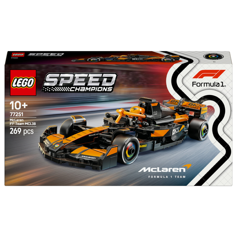 Tootefoto - LEGO Speed Champions McLaren F1 Team MCL38 Rennauto 77251