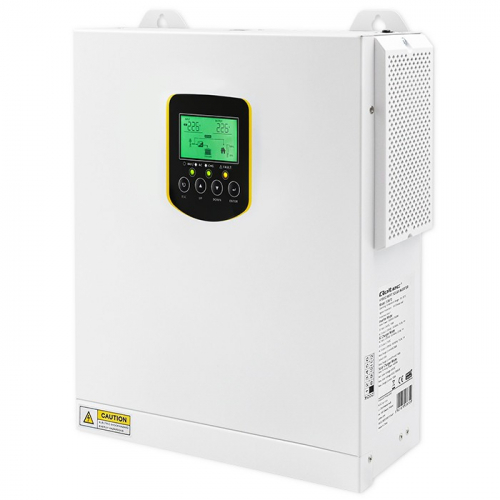 Qoltec Solar Inverter 2.5kVA Off Grid,100A,MPPT,LCD