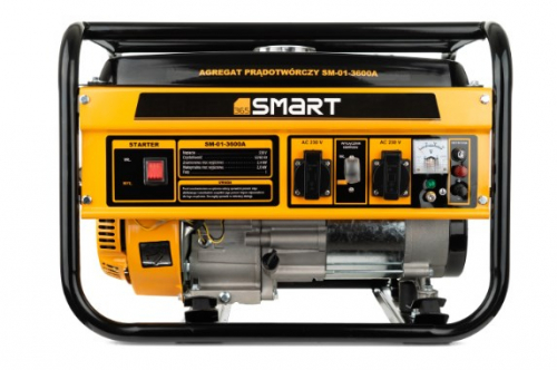 Smart365 SM-01-3600 engine-generator 2500 W 15 L Petrol Yellow