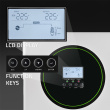 Qoltec Solar inverter Off Grid 3500W 100A 24V MPPT BMS