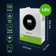 Qoltec Solar inverter Off Grid 11000W 160A 48V MPPT