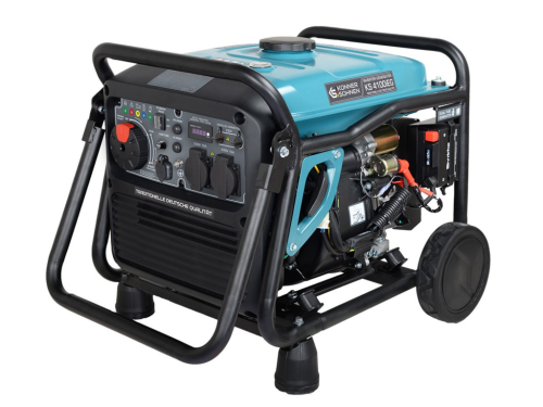 Könner & Söhnen KS 4100iEG engine-generator 3600 W 12.5 L Liquefied Petroleum Gas (LPG), Petrol Aqua colour, Black