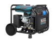 Könner & Söhnen KS 8100iEG engine-generator 8000 W 20 L Liquefied Petroleum Gas (LPG), Petrol Aqua colour, Black