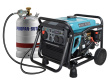 Könner & Söhnen KS 4100iEG engine-generator 3600 W 12.5 L Liquefied Petroleum Gas (LPG), Petrol Aqua colour, Black