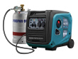 Könner & Söhnen KS 4000IEG S engine-generator 3500 W 12 L Liquefied Petroleum Gas (LPG), Petrol Aqua colour, Black