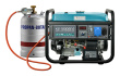 KÖNNER & SÖHNEN HYBRID GENERATOR (PETROL/LPG) 7.5kW 230V KS 10000E G, ELECTRIC START