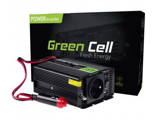 Green Cell Converter 12V na 230V 150W/300W Mod sinus